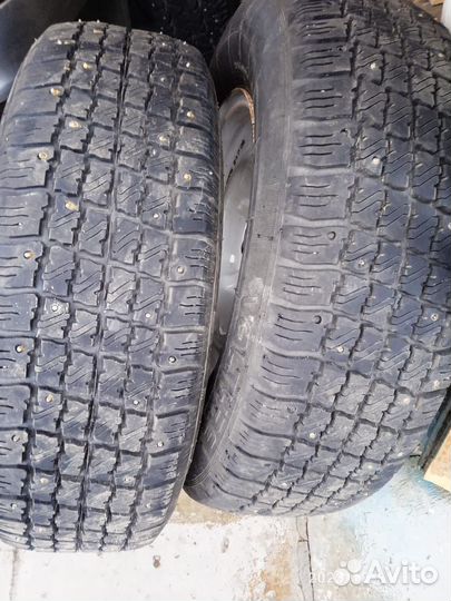 Комплект колес, зимние шины 205/70R14 газ 3110