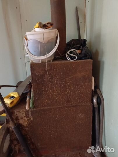 Печь для бани с баком