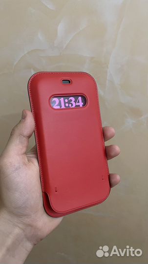 Apple leather sleeve magsafe iPhone 12 / 12 Pro