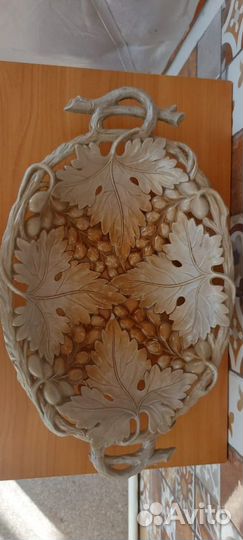 Ваза для фруктов сухарница