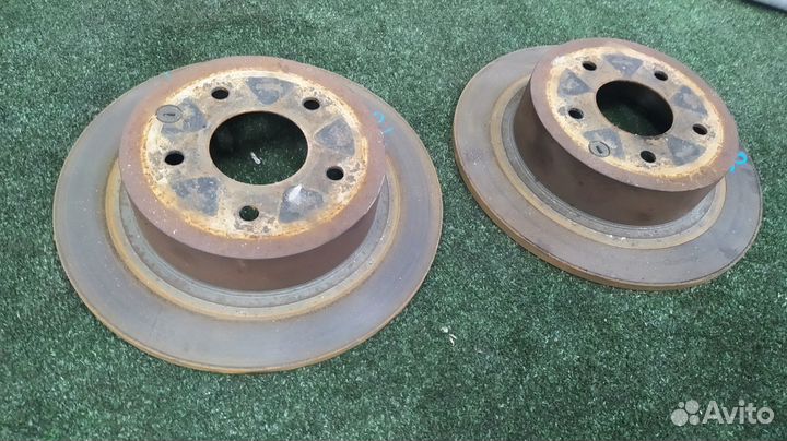 Диск тормозной пара задний Nissan Dualis KJ10