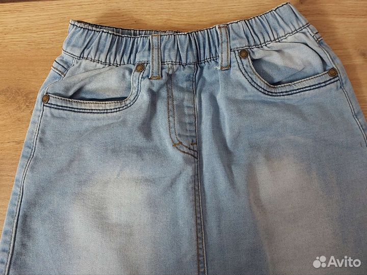 Джинсовая юбка для девочки