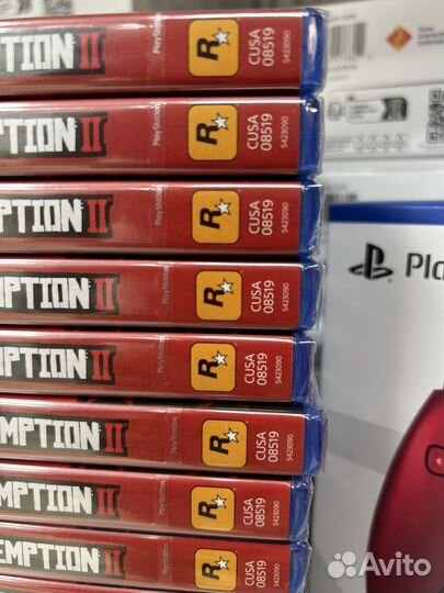 Red dead redemption 2 ps4 новый диск