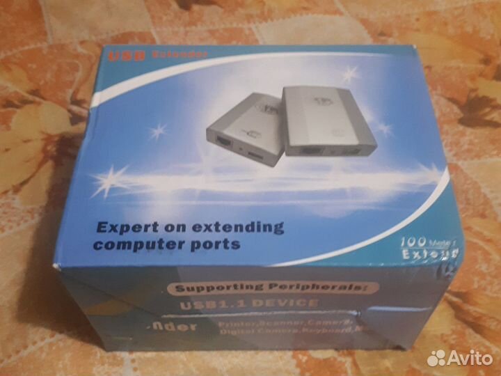 Удлинитель USB, (USB extender) на 100 м