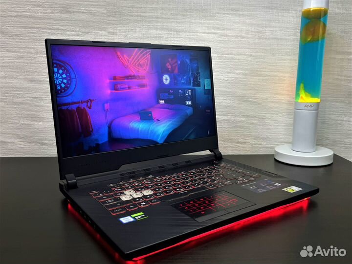 Игровой asus ROG Strix GTX 1660Ti/I7-9750H/16/512