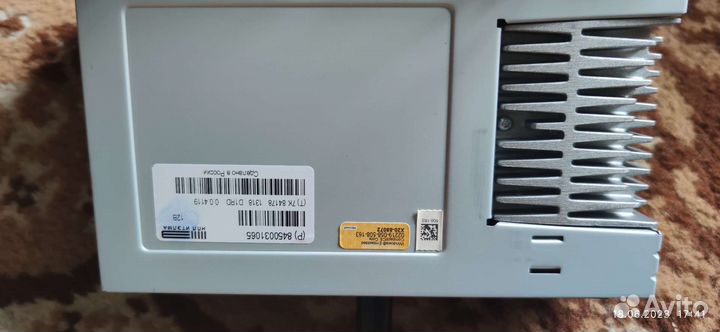 Штатная магнитола Лада Веста св Кросс