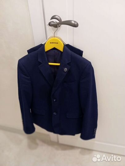 Школьный костюм для мальчика 134 140 темно-синий