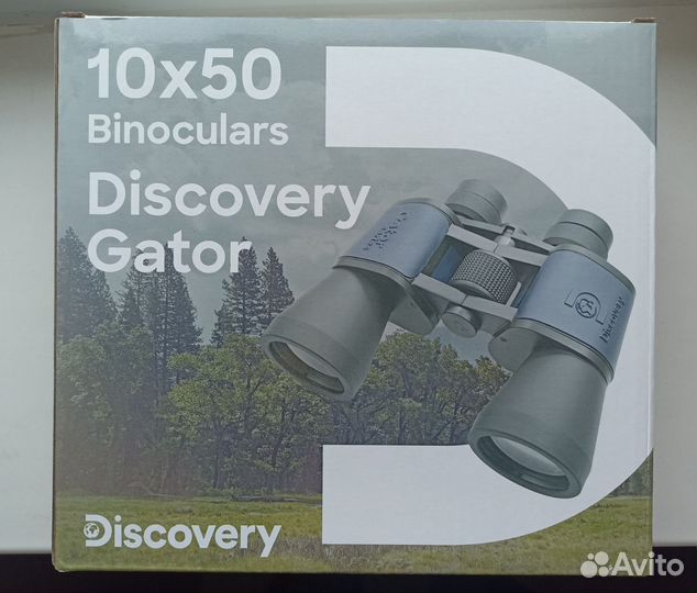 Бинокль Levenhuk Discovery Gator 10x50 (новый)