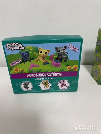 Игрушка робот со звук. эффектами Милашка котенок