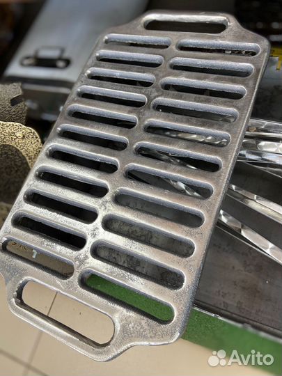 Чугунная решетка гриль