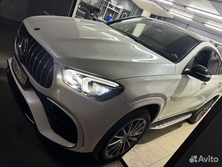 Передний бампер на Mercedes Gle / Coupe w167