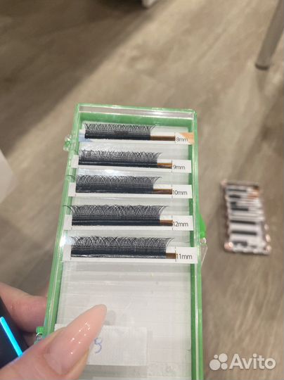 Готовые пучки для наращивания ресниц