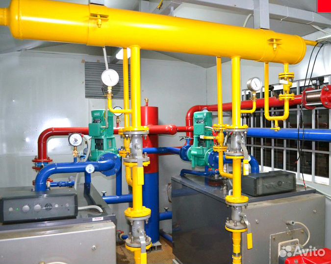 Котельная для помещений площадью от 1000м2