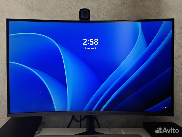 Монитор samsung 27 изогнутый c27jg54qqi 144гц
