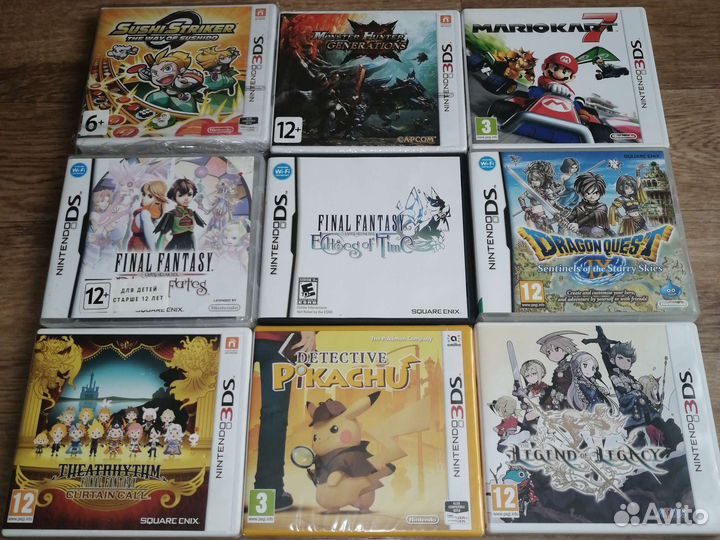 Игры для Nintendo 3DS/2DS