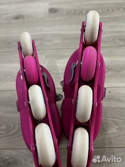 Роликовые коньки детские раздвижные