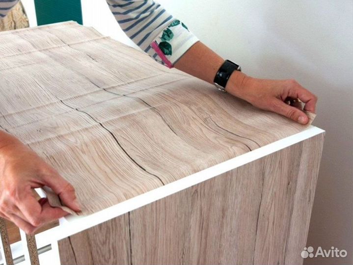 Реставрация мебели пленкой