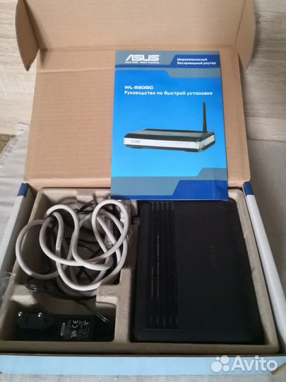 Беспроводной маршрутизатор (роутер) asus WL-520GC