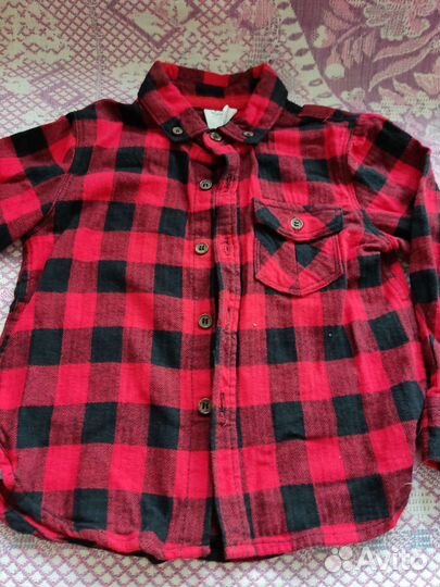 Рубашка для мальчика baby go