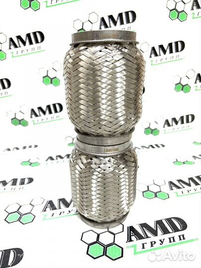 Гофра для глушителя 64 на 120 купить установить