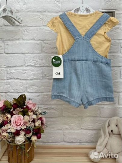 Комплект для девочки C&A 80