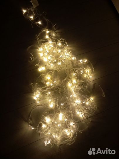 Гирлянда штора