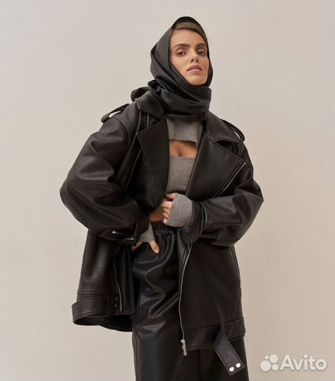 Ushatava косуха из эко-кожи