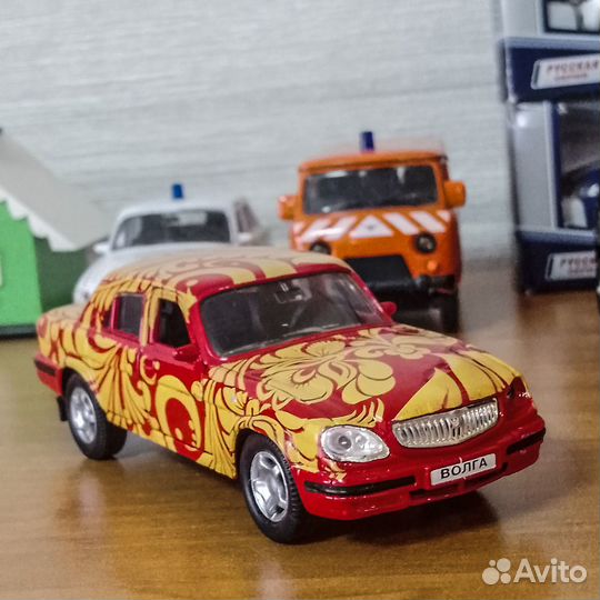 Модель газ 31105 Волга (русские узоры)