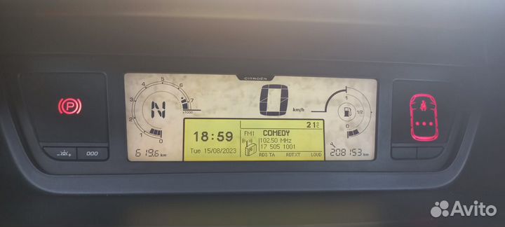 Citroen C4 Picasso 1.6 AMT, 2010, 208 150 км