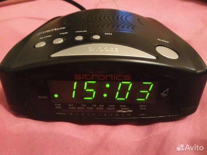 Радио часы будильник