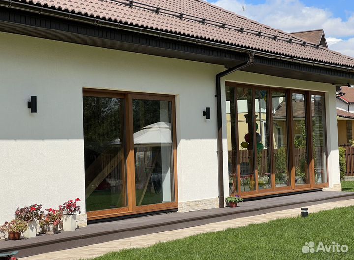 Раздвижные окна, двери, входные группы