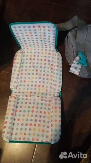Стульчик-сумка, сидушка с пеленальным столиком