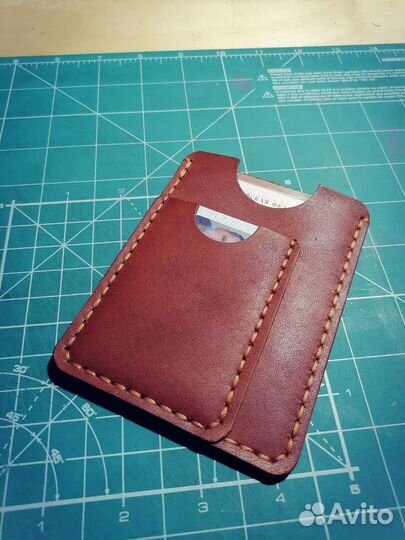 Чехол для автодокументов из натуральной кожи