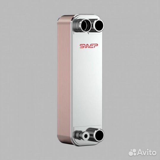 Паяный пластинчатый теплообменник swep B20-110