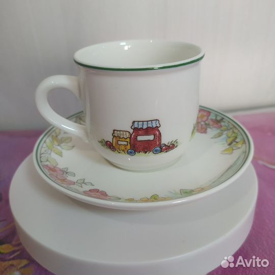 Детская чайная пара Villeroy bosh. Foxwood tales