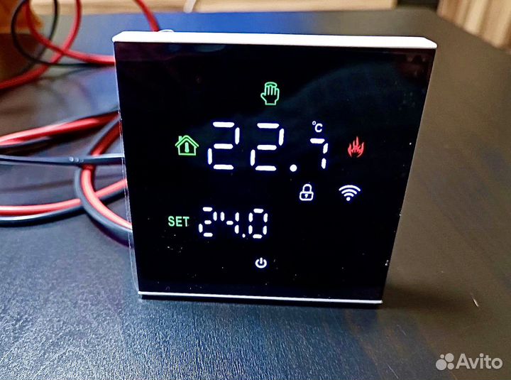 Умный терморегулятор для теплого пола WiFi
