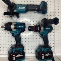 Набор Makita 3В1 Шуруповерт+ушм+Гайковерт 700Нм