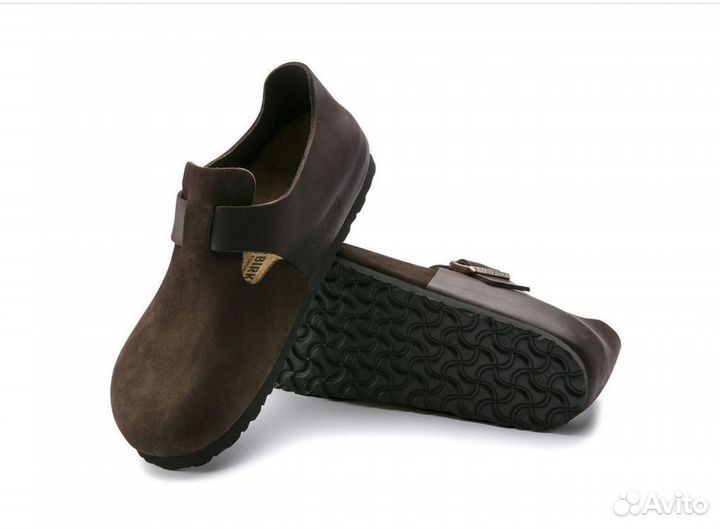 Birkenstock London BS Ebony Regular. Слиперы