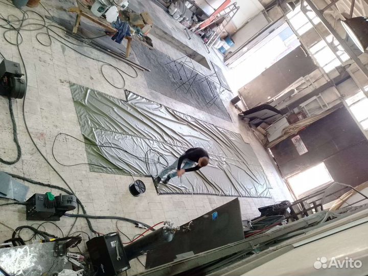 Изготовление и установка полога