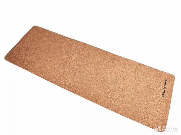 Коврик для йоги пробковый