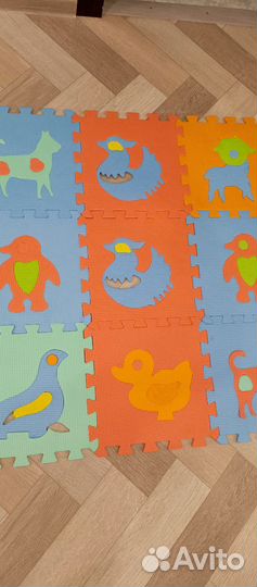 Коврик пазл бу