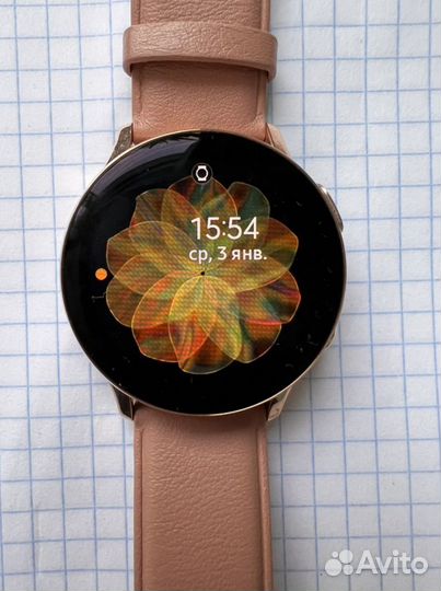 Samsung R830 Galaxy watch 2, 40 mm, золото