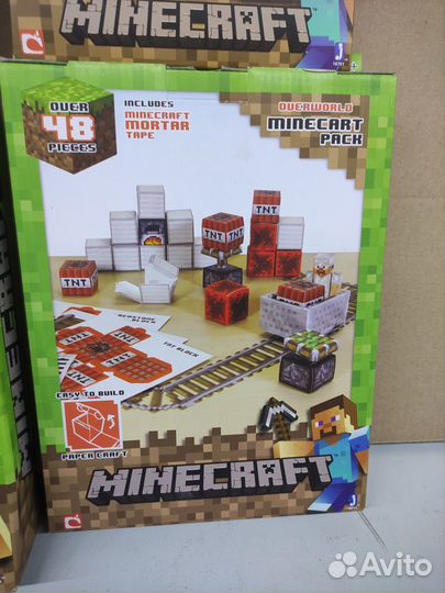 Бумажный конструктор minecraft