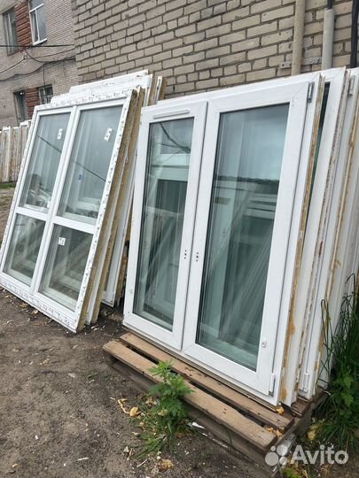 Пластиковые окна Пвх Б.У 1300х1300