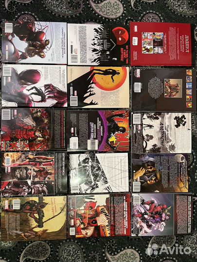 Комплект комиксов, Дэдпул, Карнаж, Нуар, Ашет