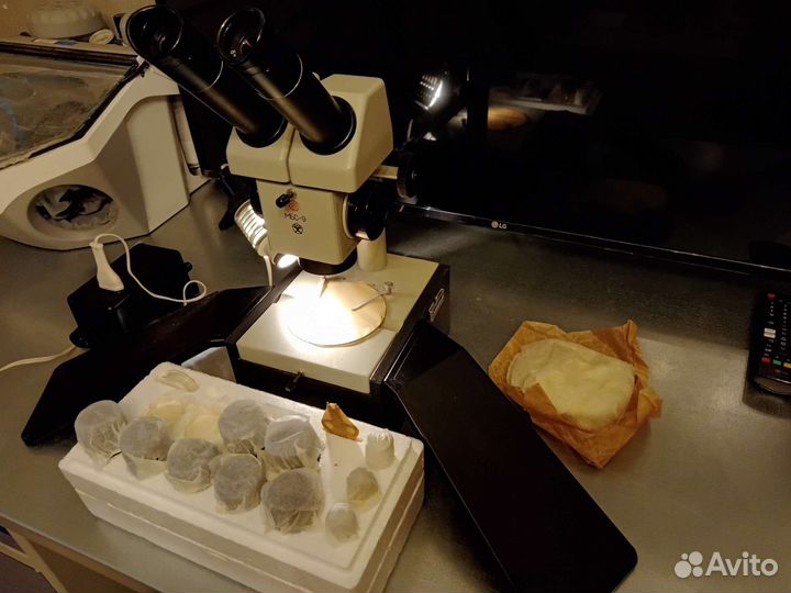 Микроскоп мбс-9 новый