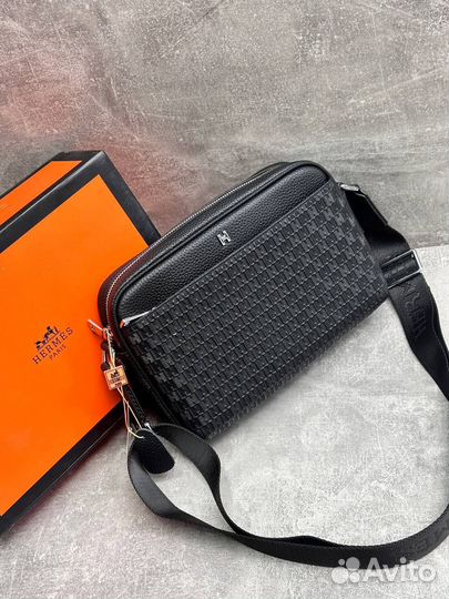 Hermes сумка мужская