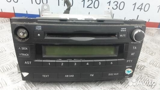 Магнитола toyota avensis T27 (KUK06I401)