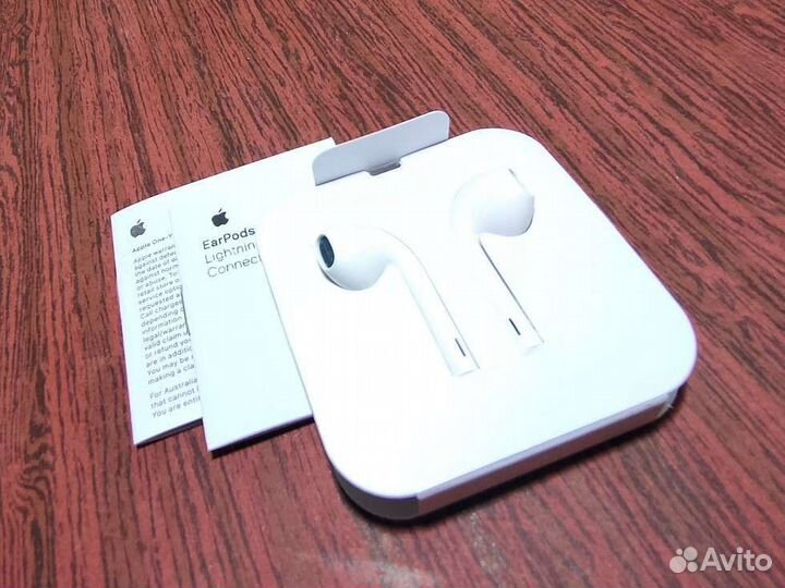 Наушники apple earpods lightning