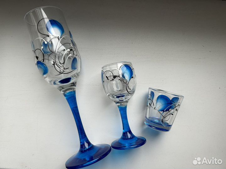 Подарочный набор из стекла и хрусталя